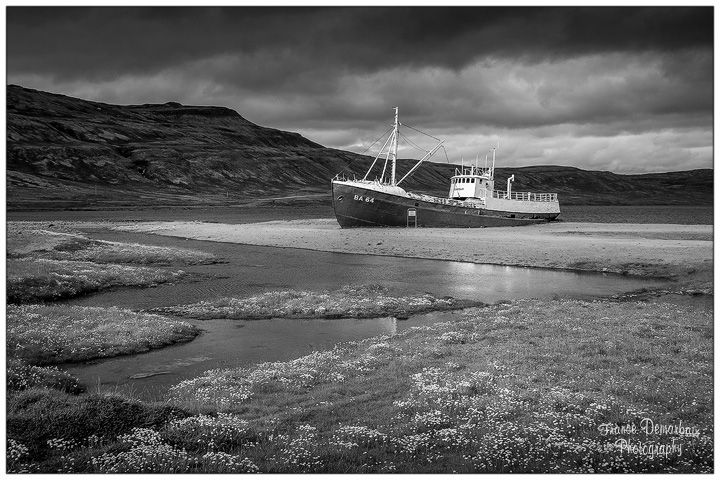 Islande - noir et blanc