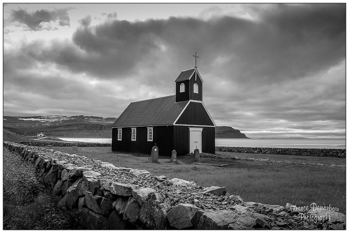 Islande - noir et blanc