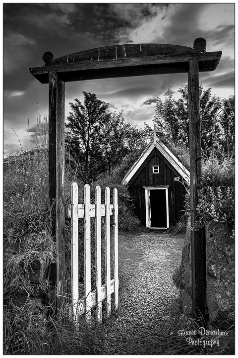 Islande - noir et blanc
