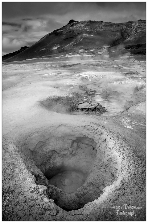 Islande - noir et blanc