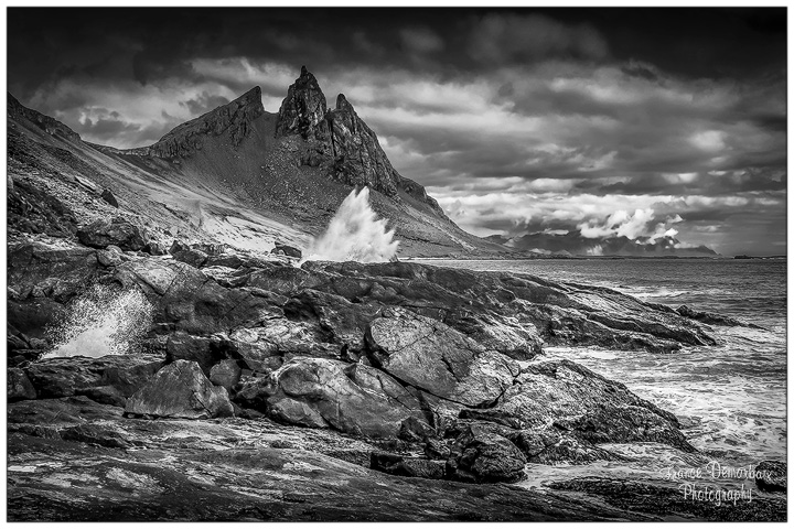 Islande - noir et blanc