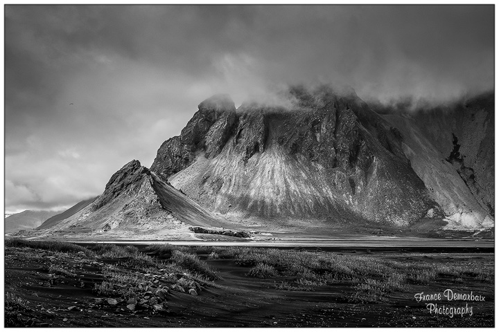 Islande - noir et blanc