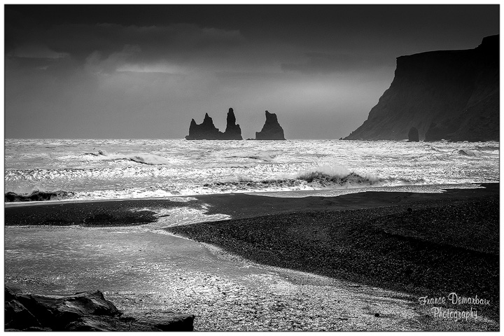 Islande - noir et blanc