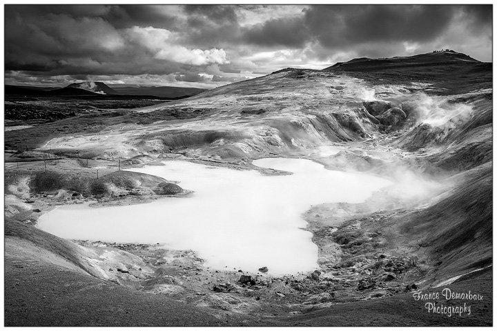 Islande - noir et blanc