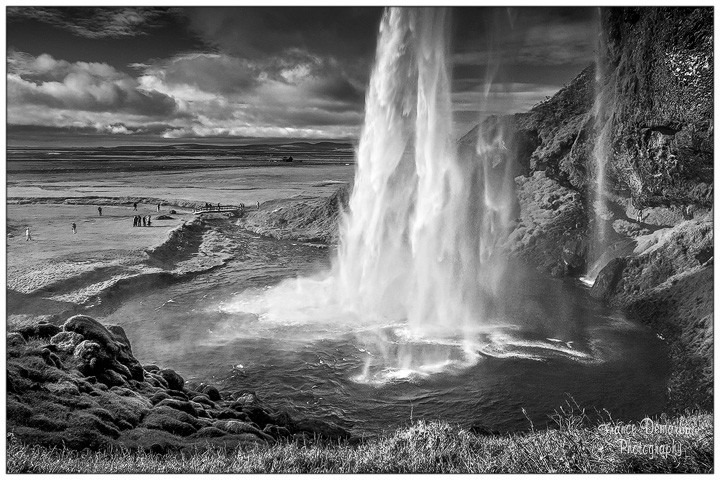 Islande - noir et blanc