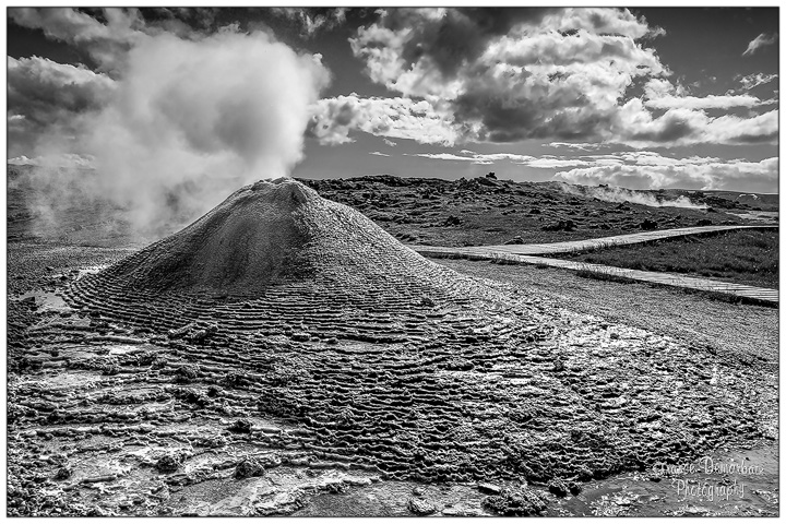 Islande - noir et blanc