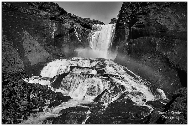 Islande - noir et blanc