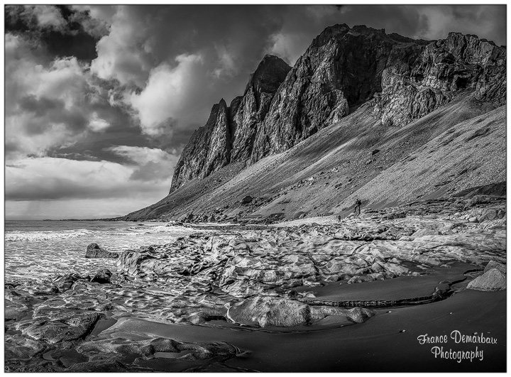Islande - noir et blanc