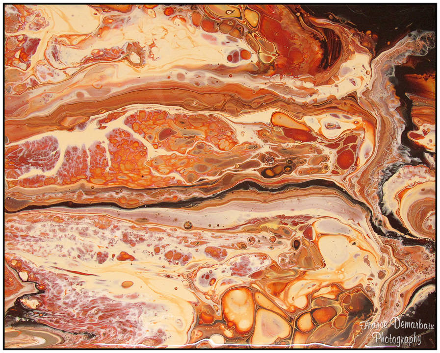 OUED - toile sur panneau bois 24x30cm