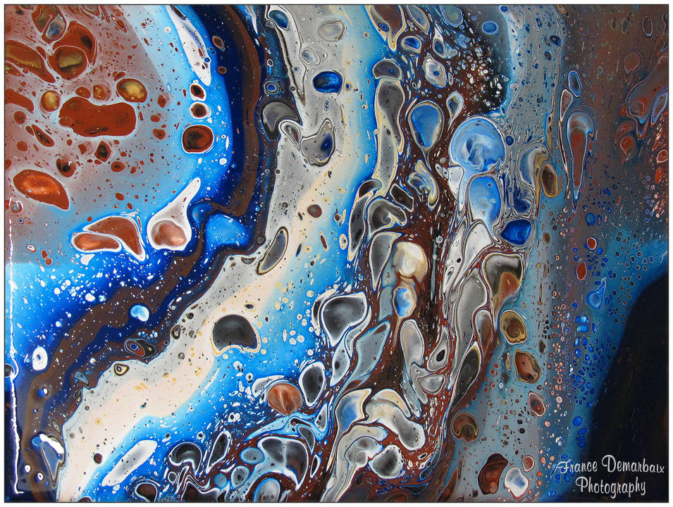 ASTÉROÏDES - toile 30x40cm