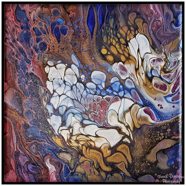 IRIS - toile 20x20cm - NEW 2025 !